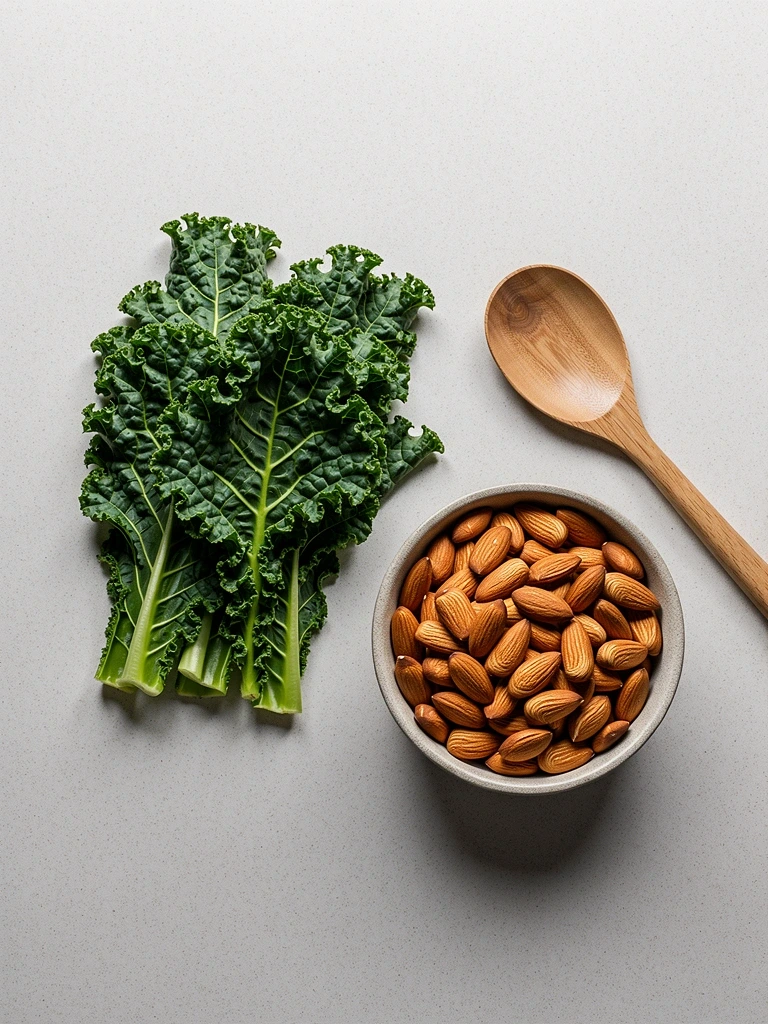 Fresh ingredients on a kitchen counter